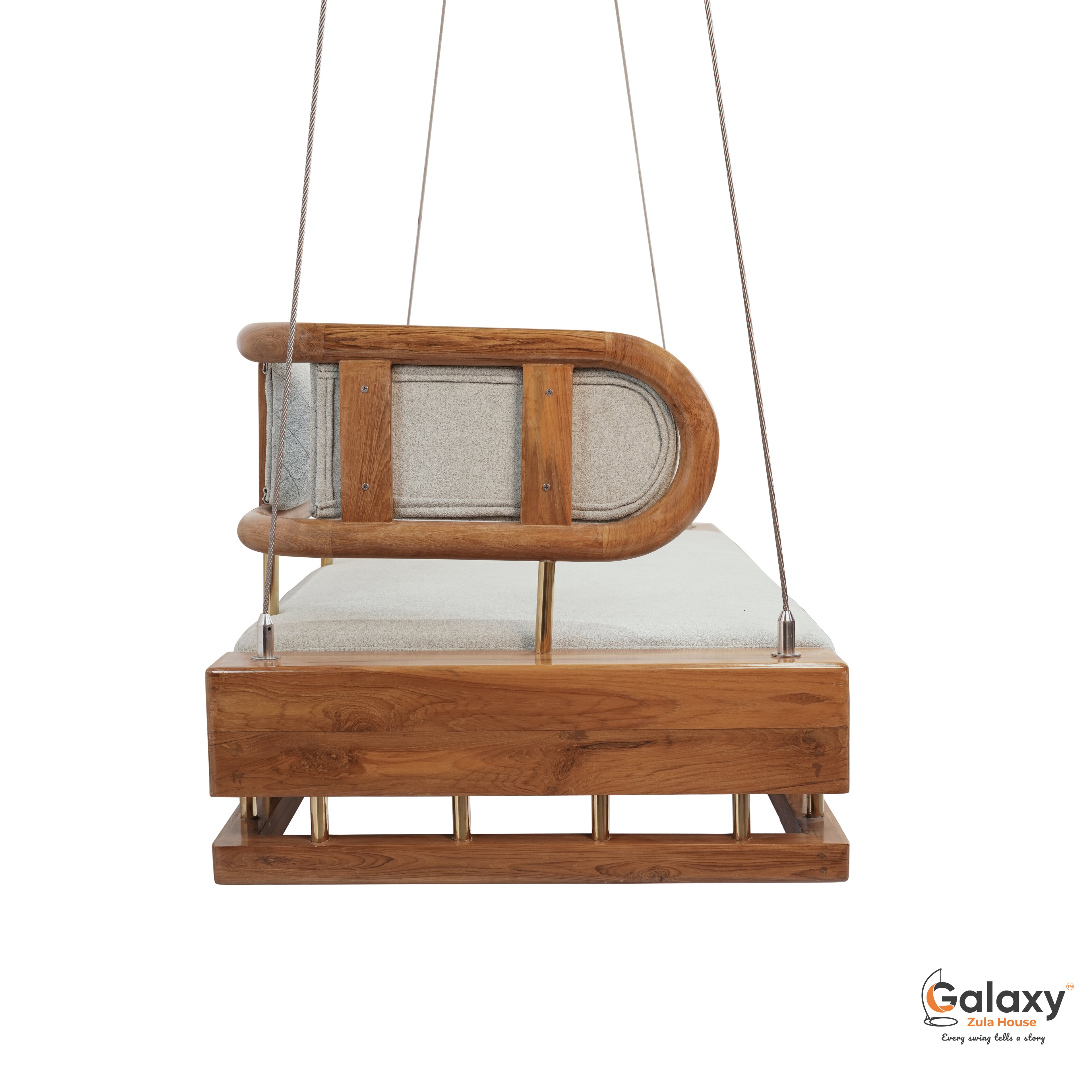 Wooden Basket Swing
