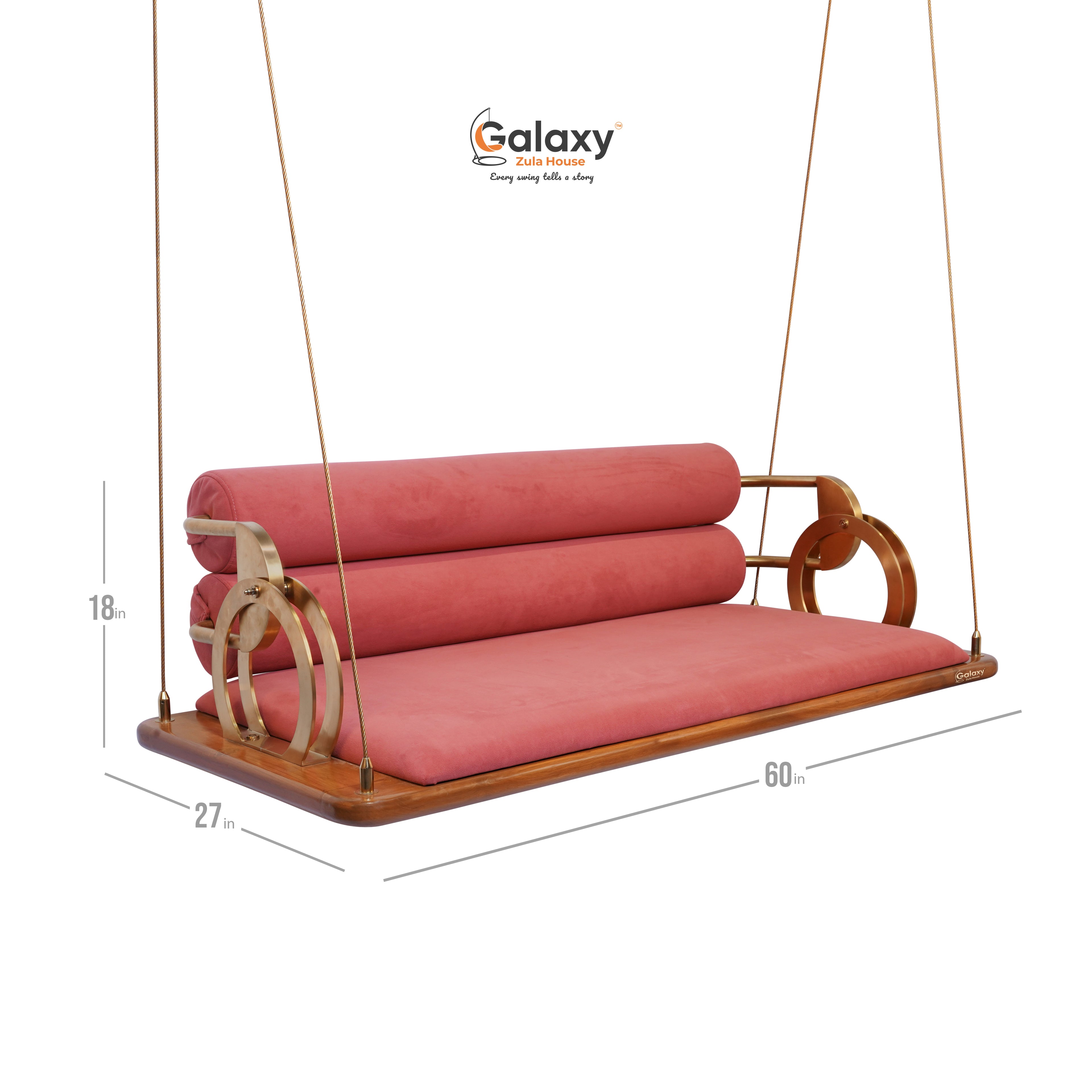 Wooden German Pattern PVD Swing