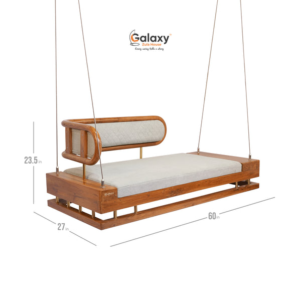 Wooden Basket Swing