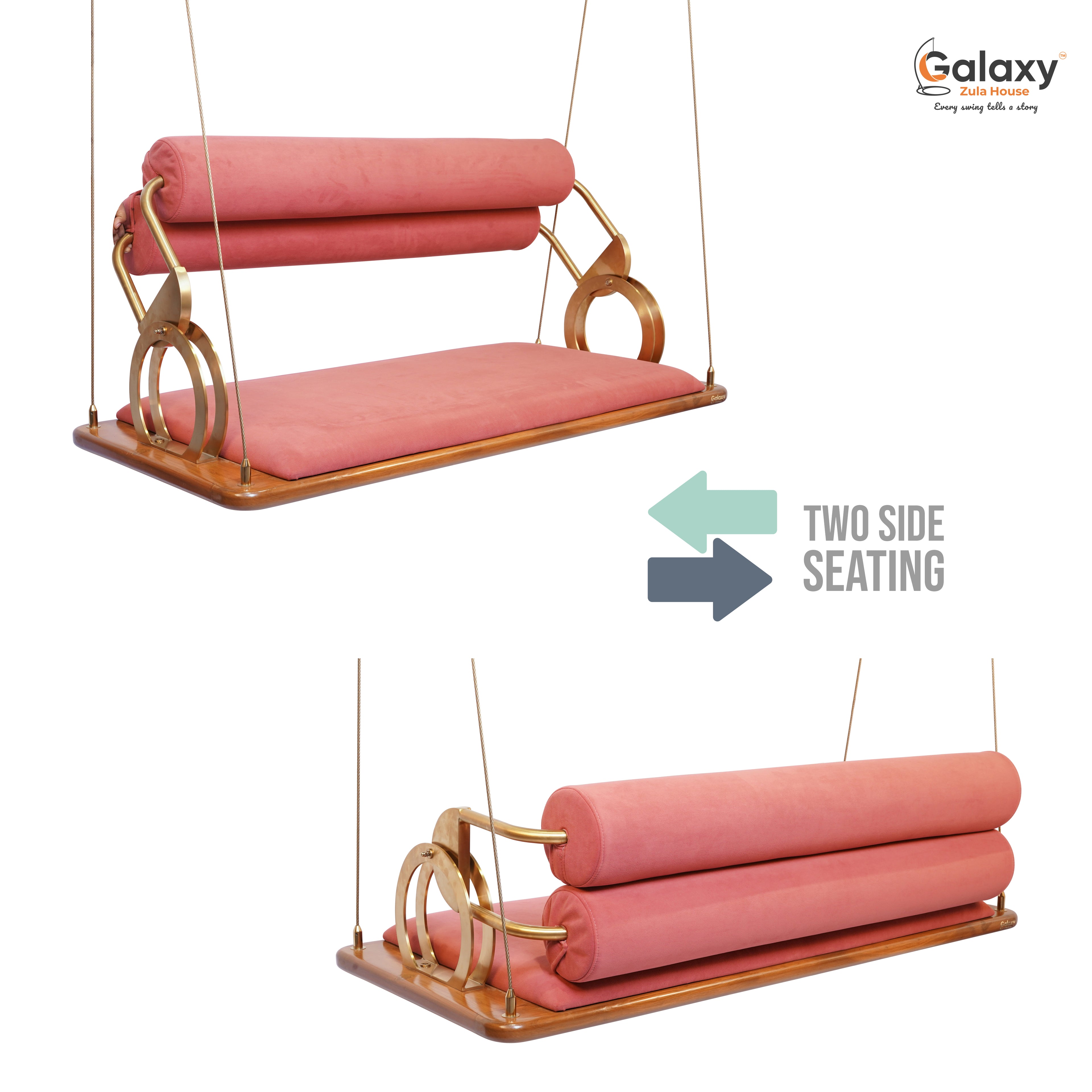 Wooden German Pattern PVD Swing