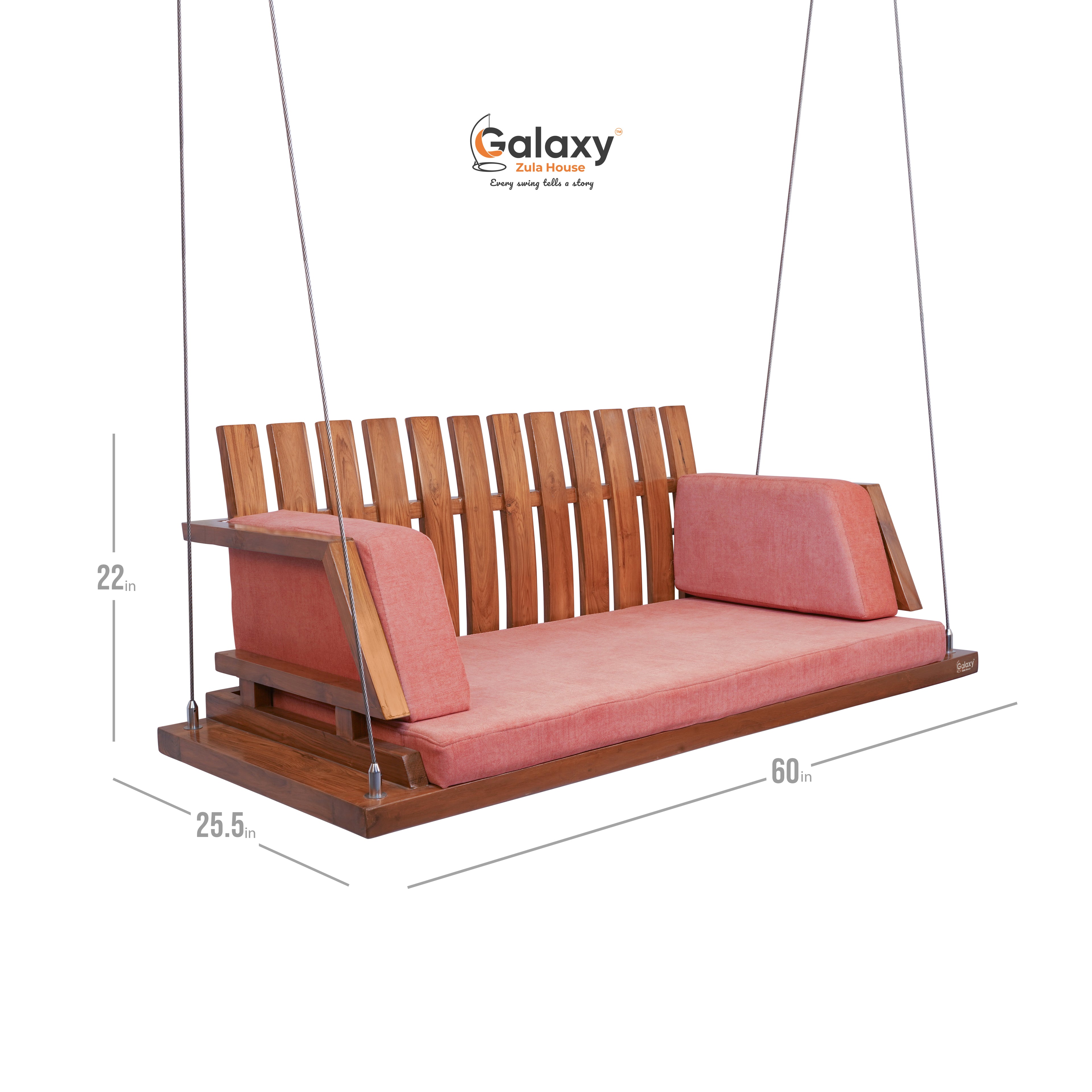 Wooden Box Patti Swing