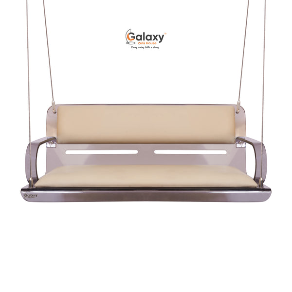 Acrylic Fix Pattern Smoke Sloted Swing