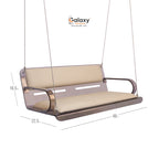 Acrylic Fix Pattern Smoke Sloted Swing