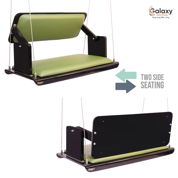 Acrylic Z Black Reversible Swing