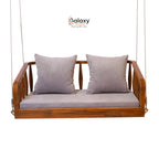 Wooden Velan Pattern Swing