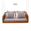 Wooden Velan Pattern Swing