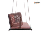 Acrylic Smoke PVD Reversible Swing