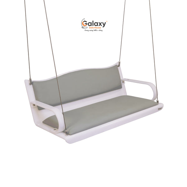 Acrylic Rajwadi Fix Pattern – Milky White Swing