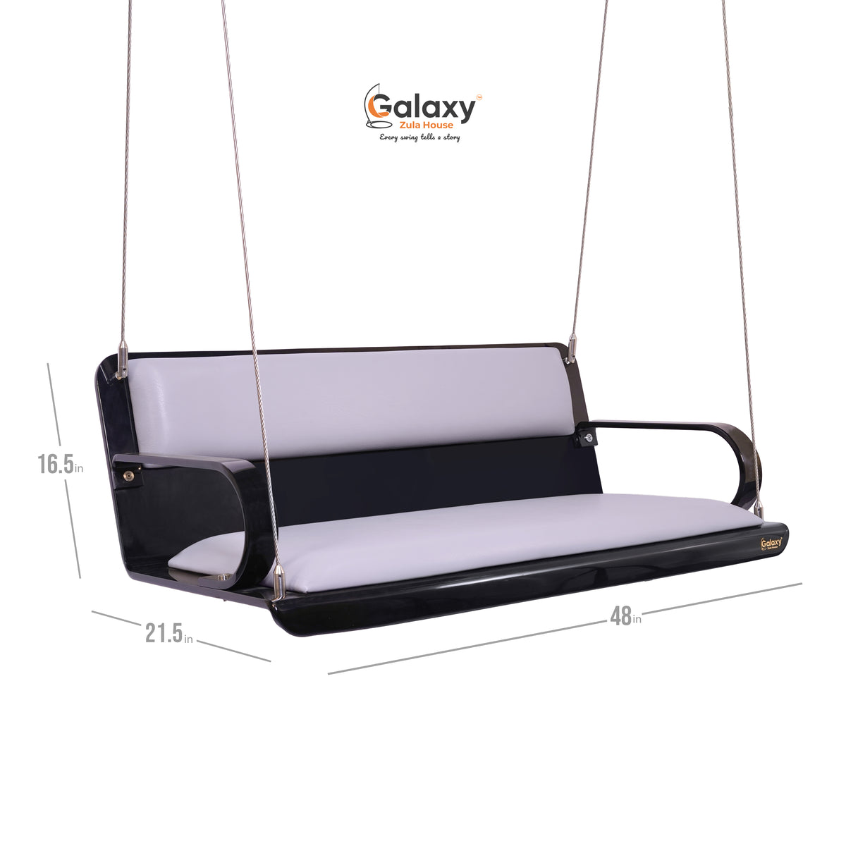 Acrylic Rajwadi Fix Pattern – Z Black Swing