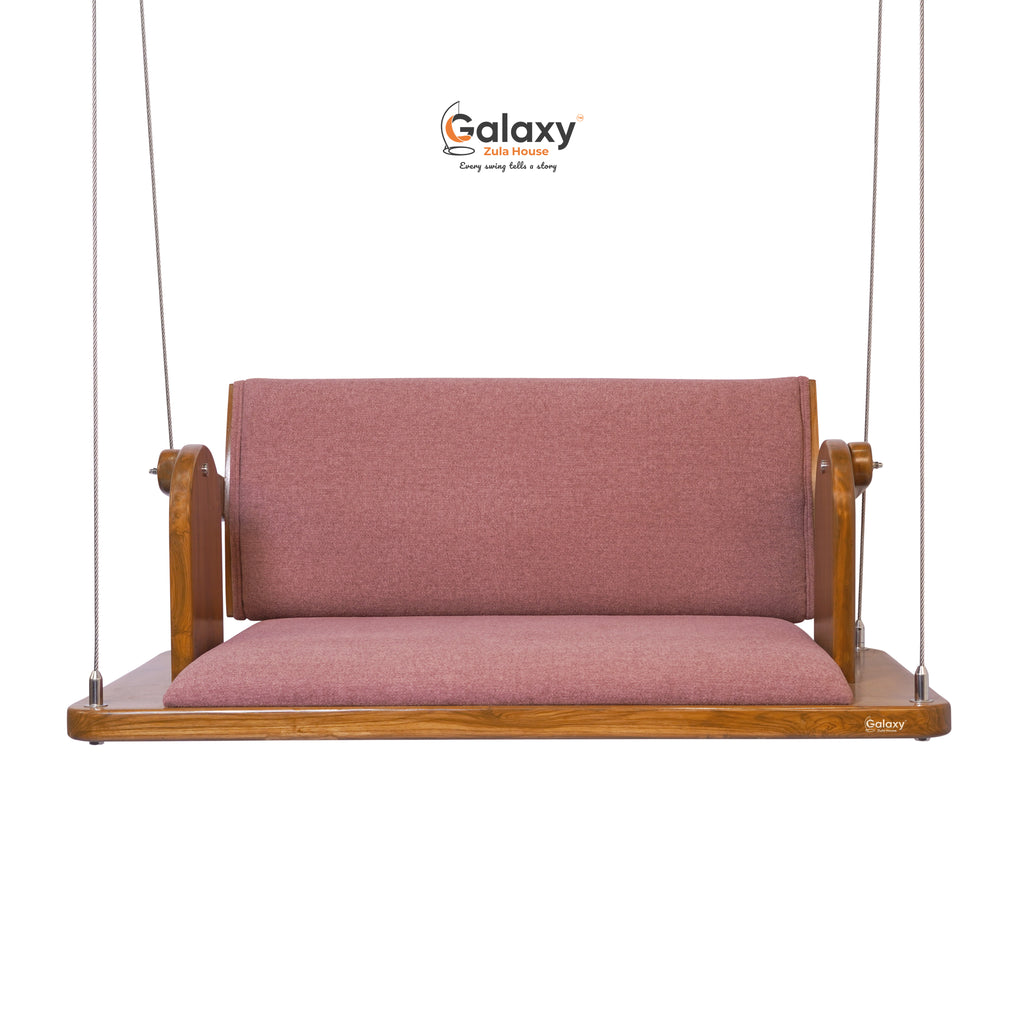 Wooden Machhali Pattern Swing