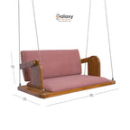 Wooden Machhali Pattern Swing