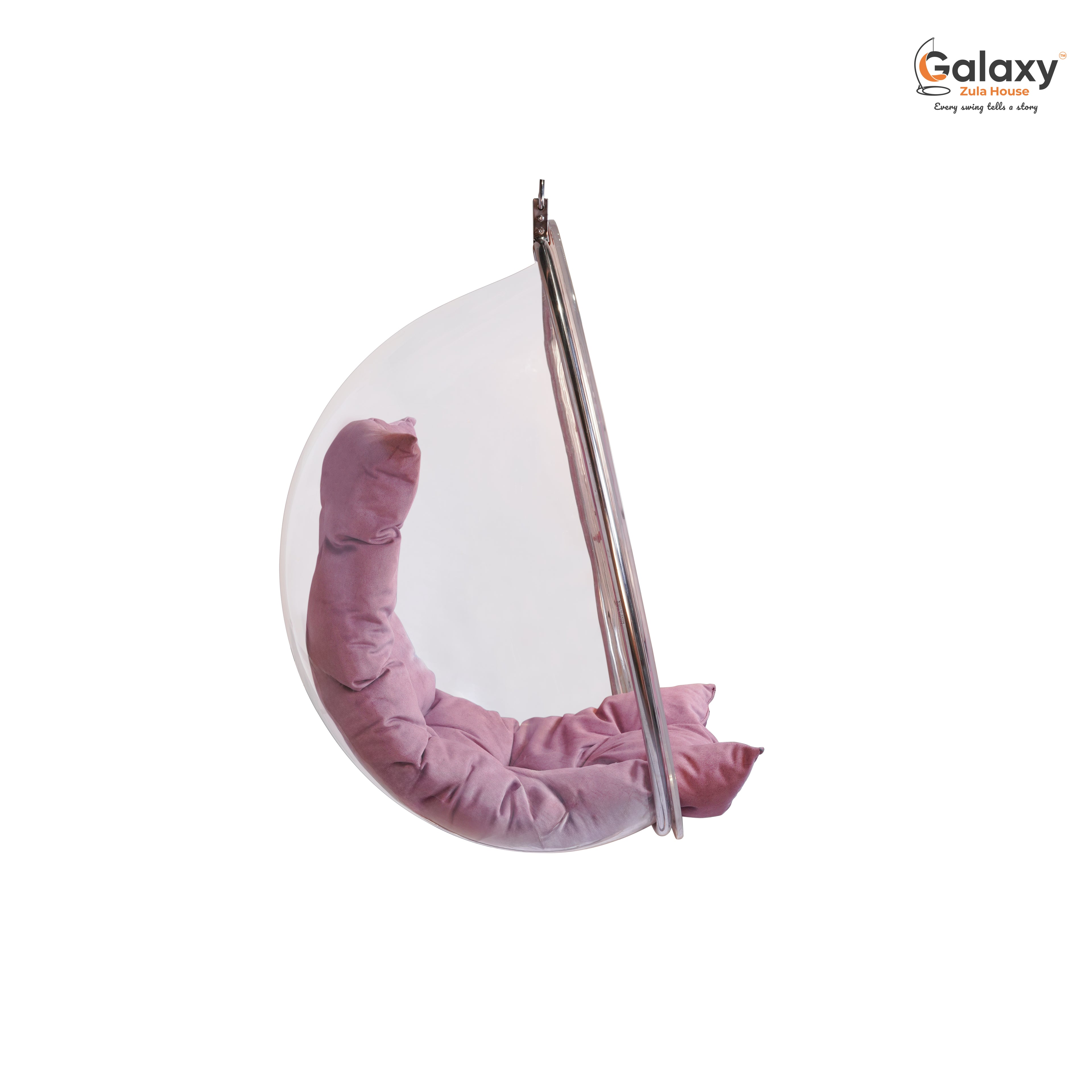 Acrylic Single Oval Swing