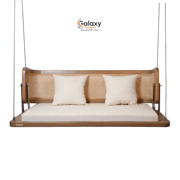 Wooden Cane Reversible Swing