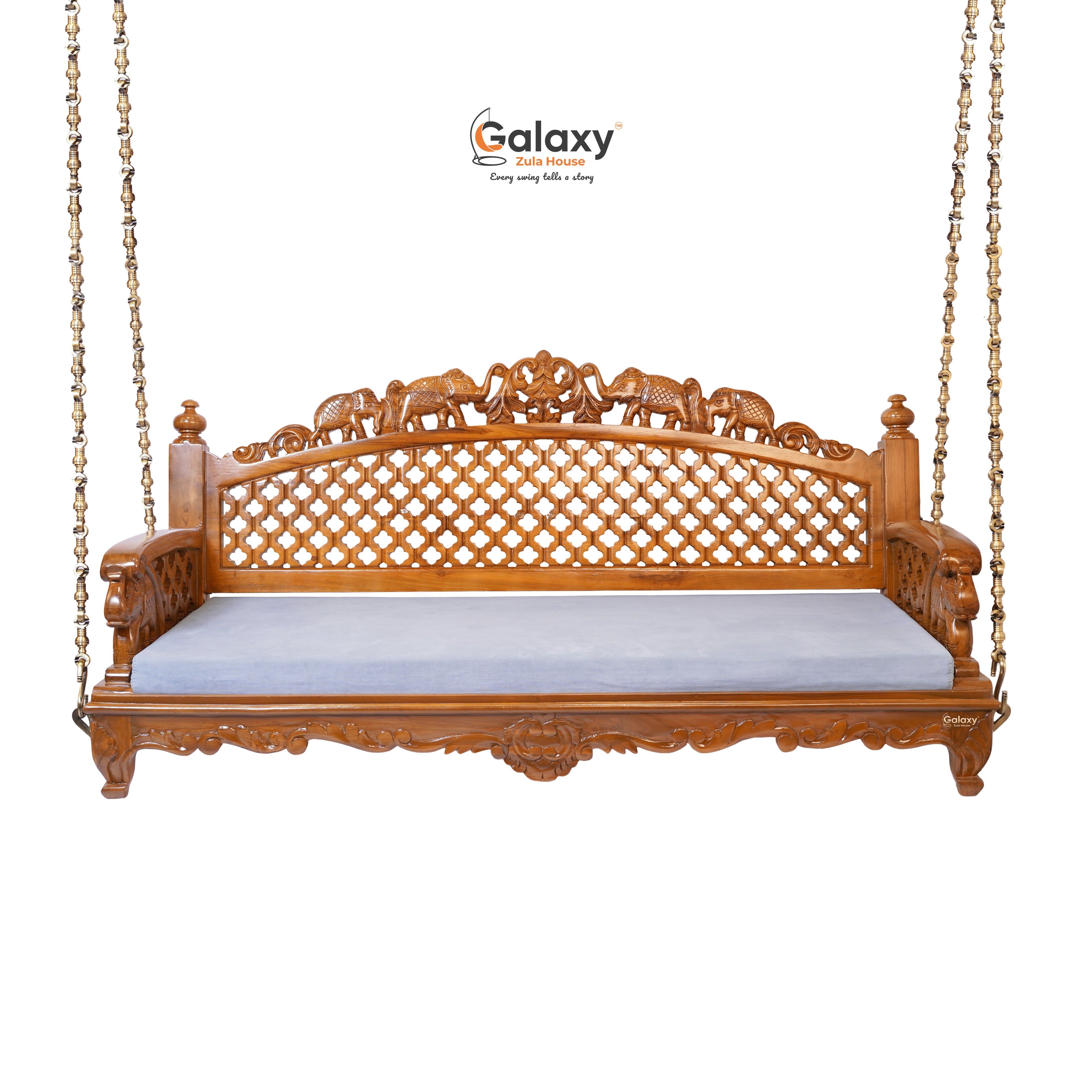 Wooden Rajwadi Swing