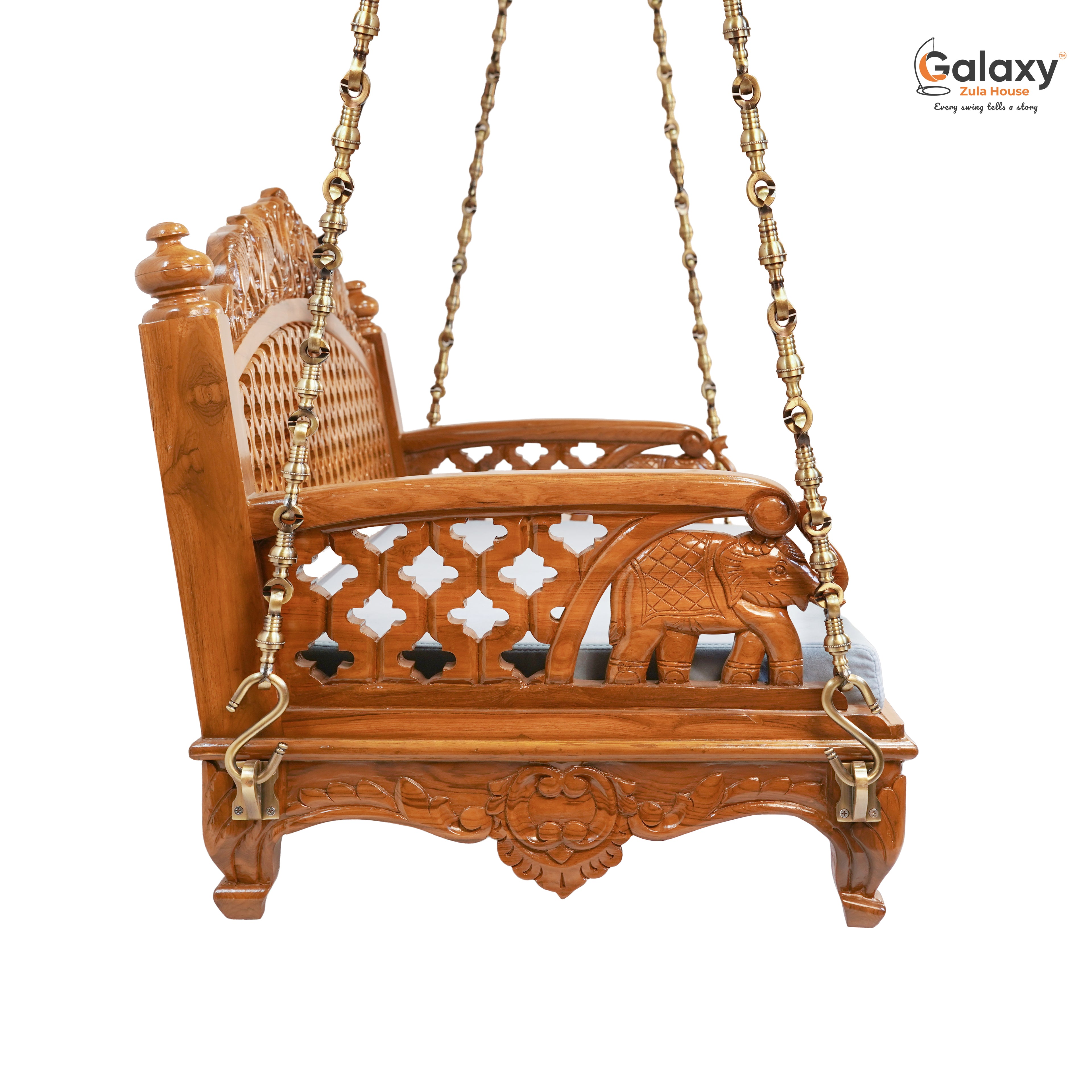 Wooden Rajwadi Swing