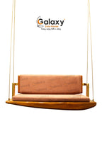 Wooden Luxury Curve Khat Reversible Swing