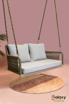 Flora Aluminium Frame Outdoor Swing | Galaxy Zula House