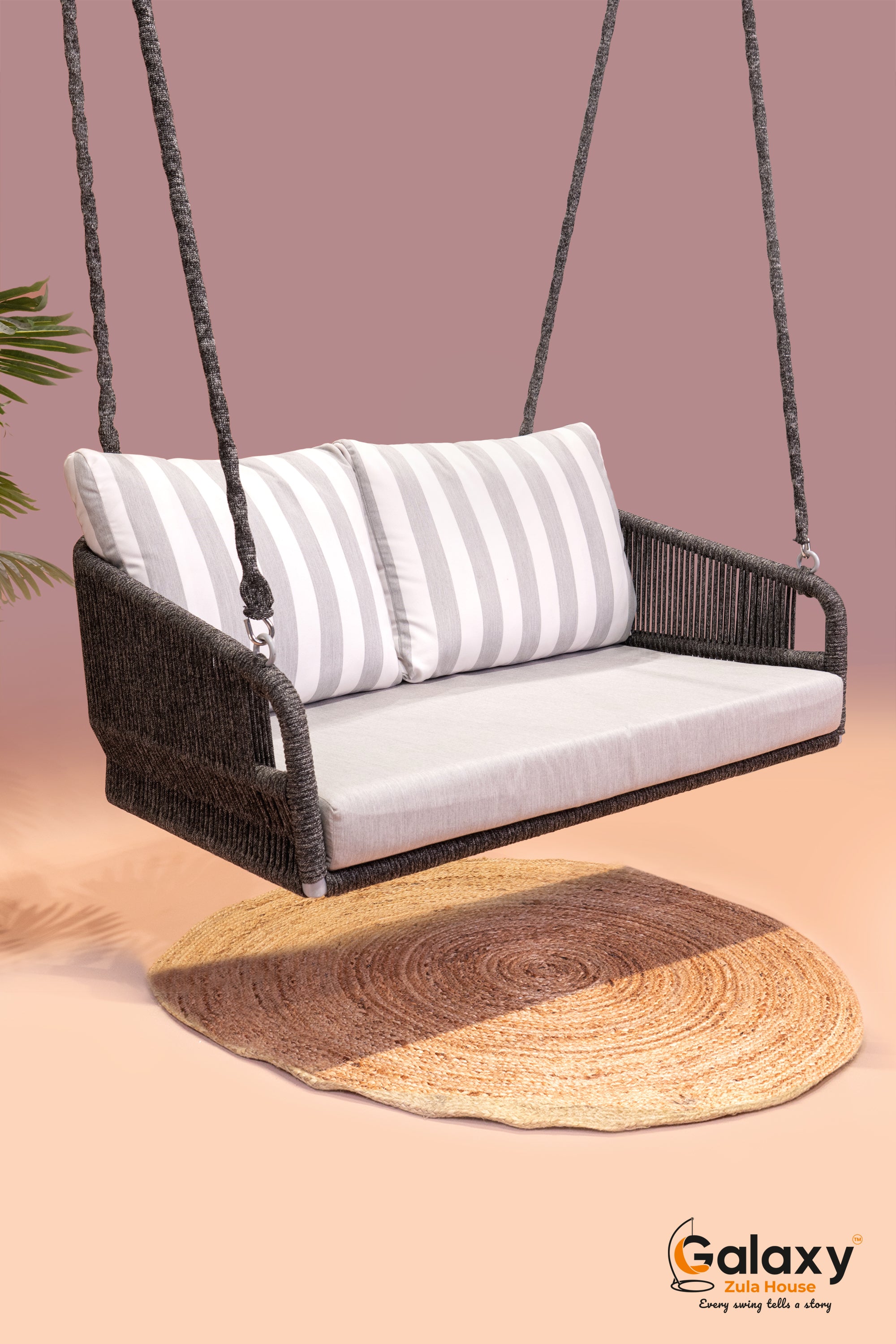 Celestia Aluminium Frame Outdoor Swing