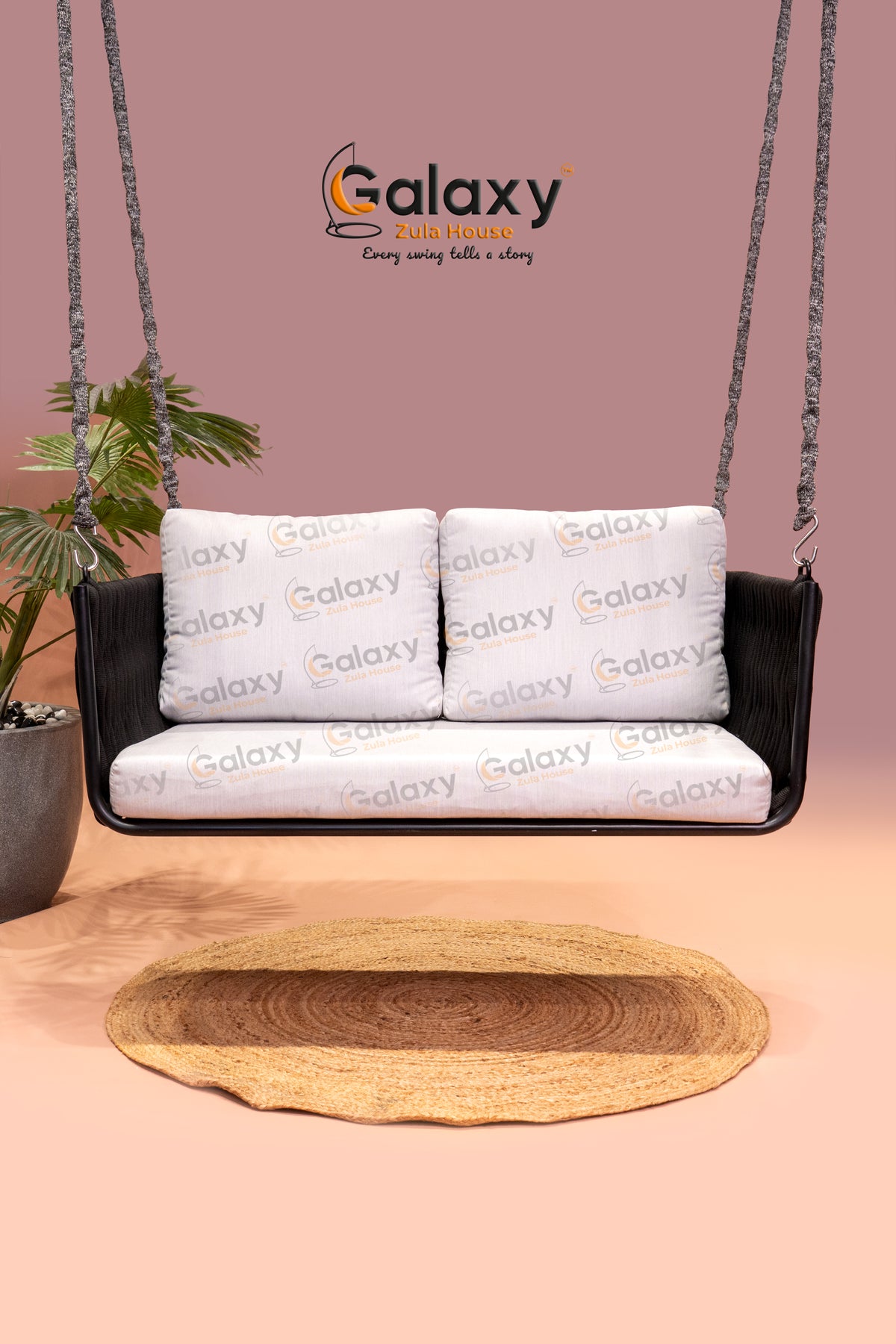 Nova Aluminium Frame Outdoor Swing Main image