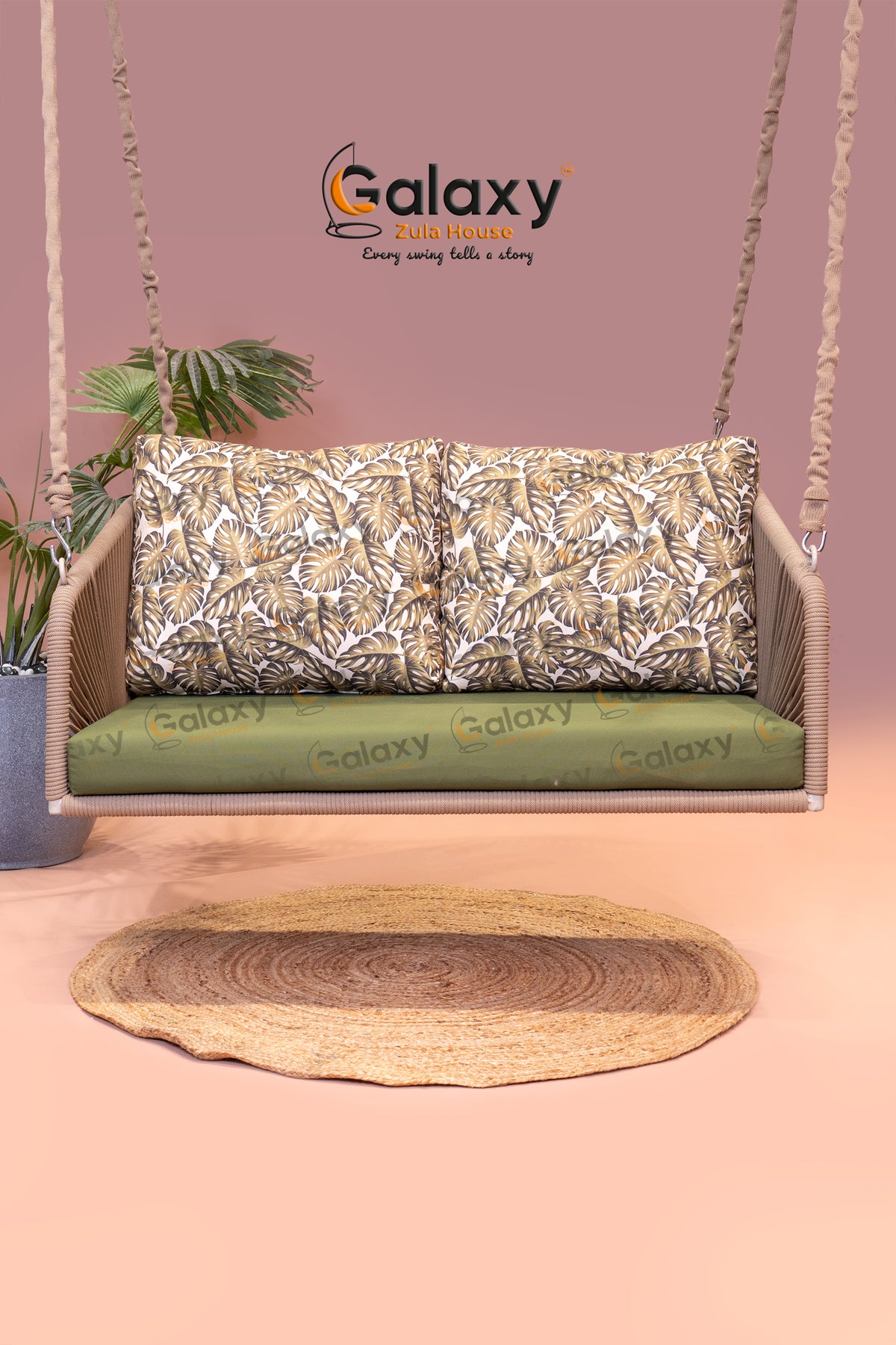 Pinnacle Aluminium Frame Outdoor Swing Main image