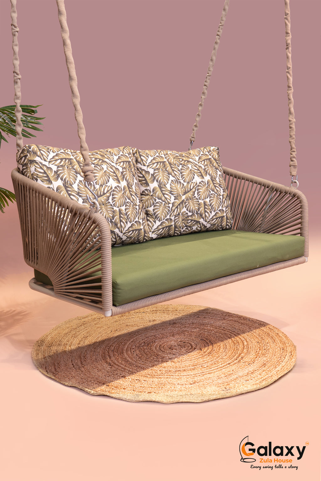 Pinnacle Aluminium Frame Outdoor Swing
