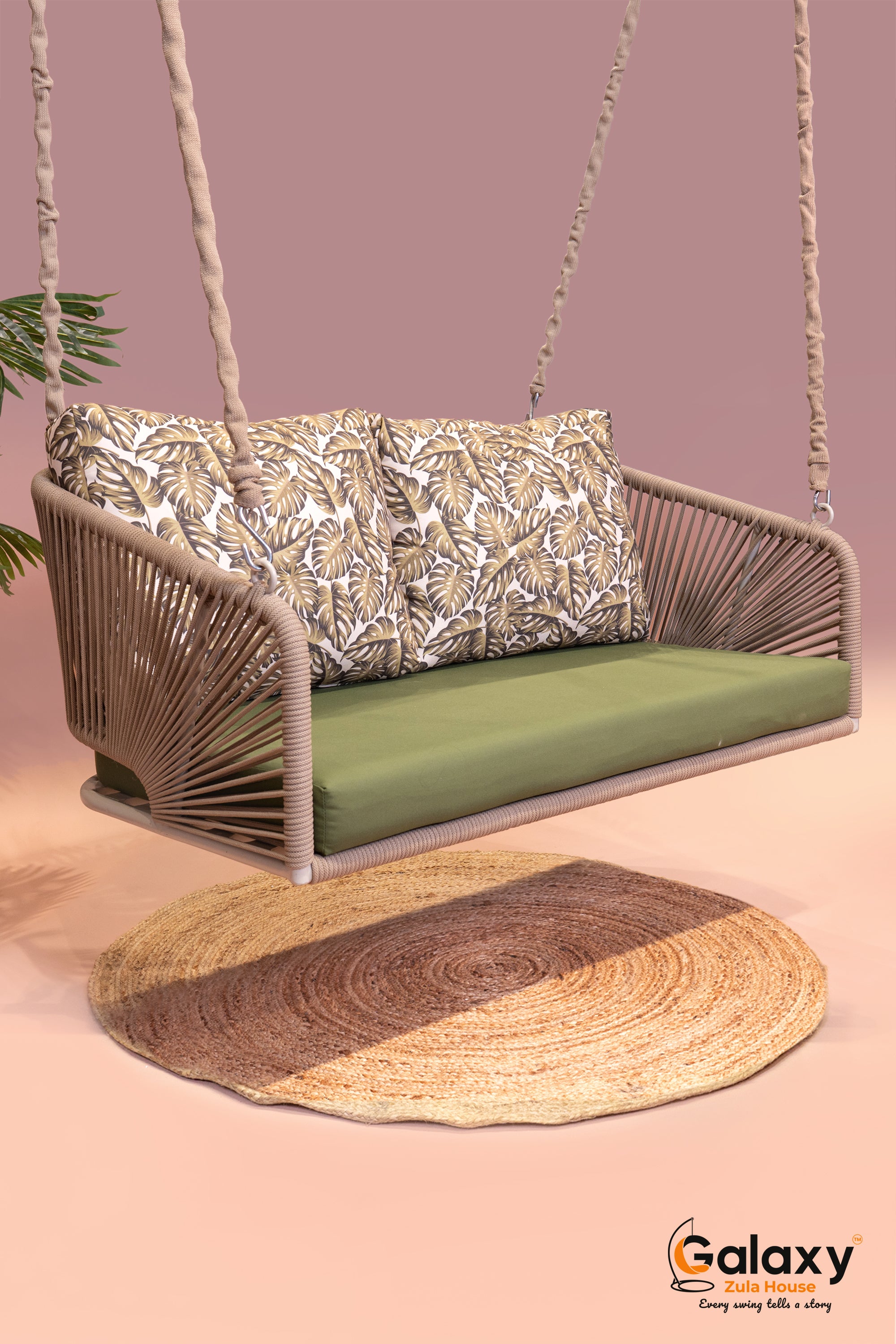 Pinnacle Aluminium Frame Outdoor Swing