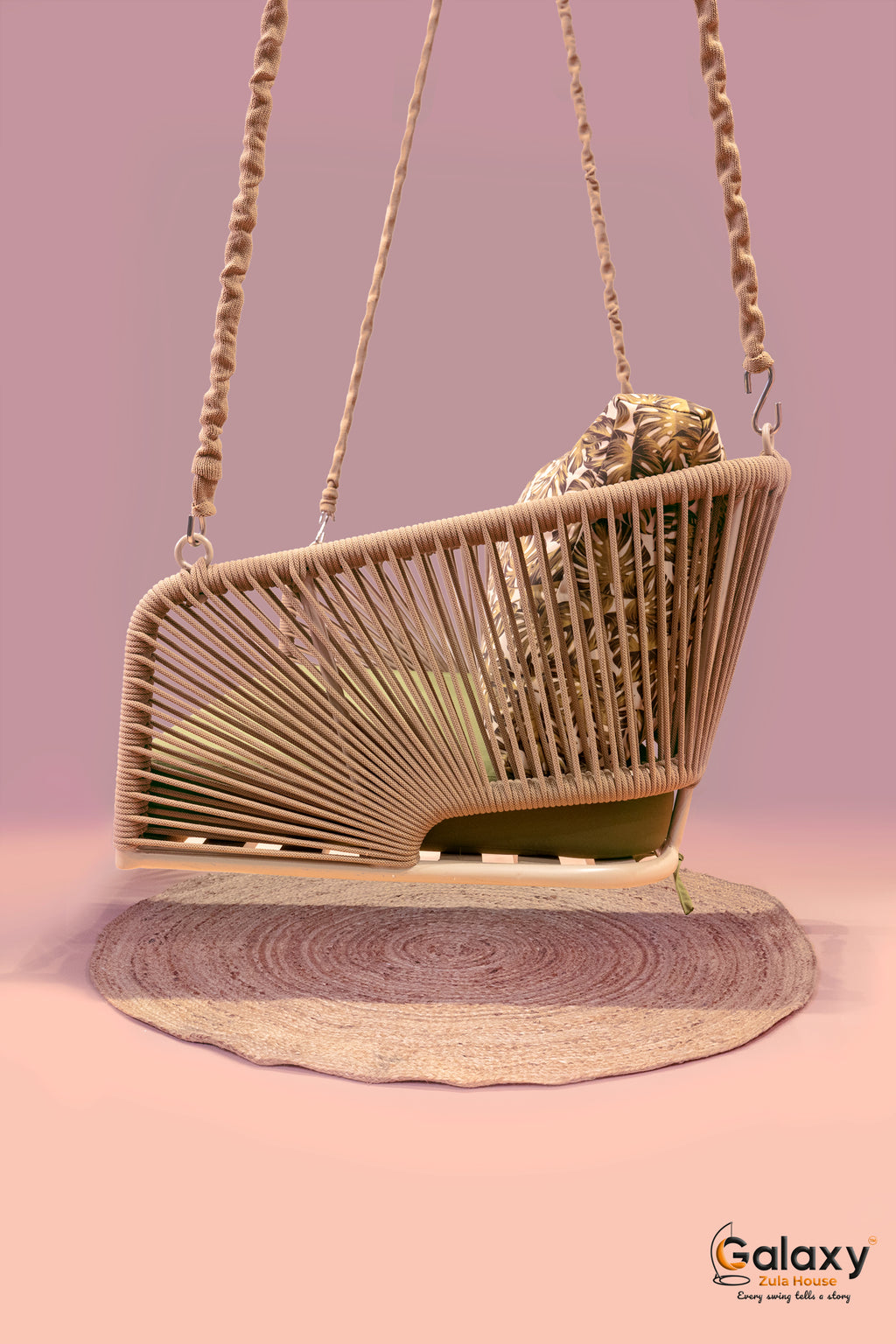 Pinnacle Aluminium Frame Outdoor Swing