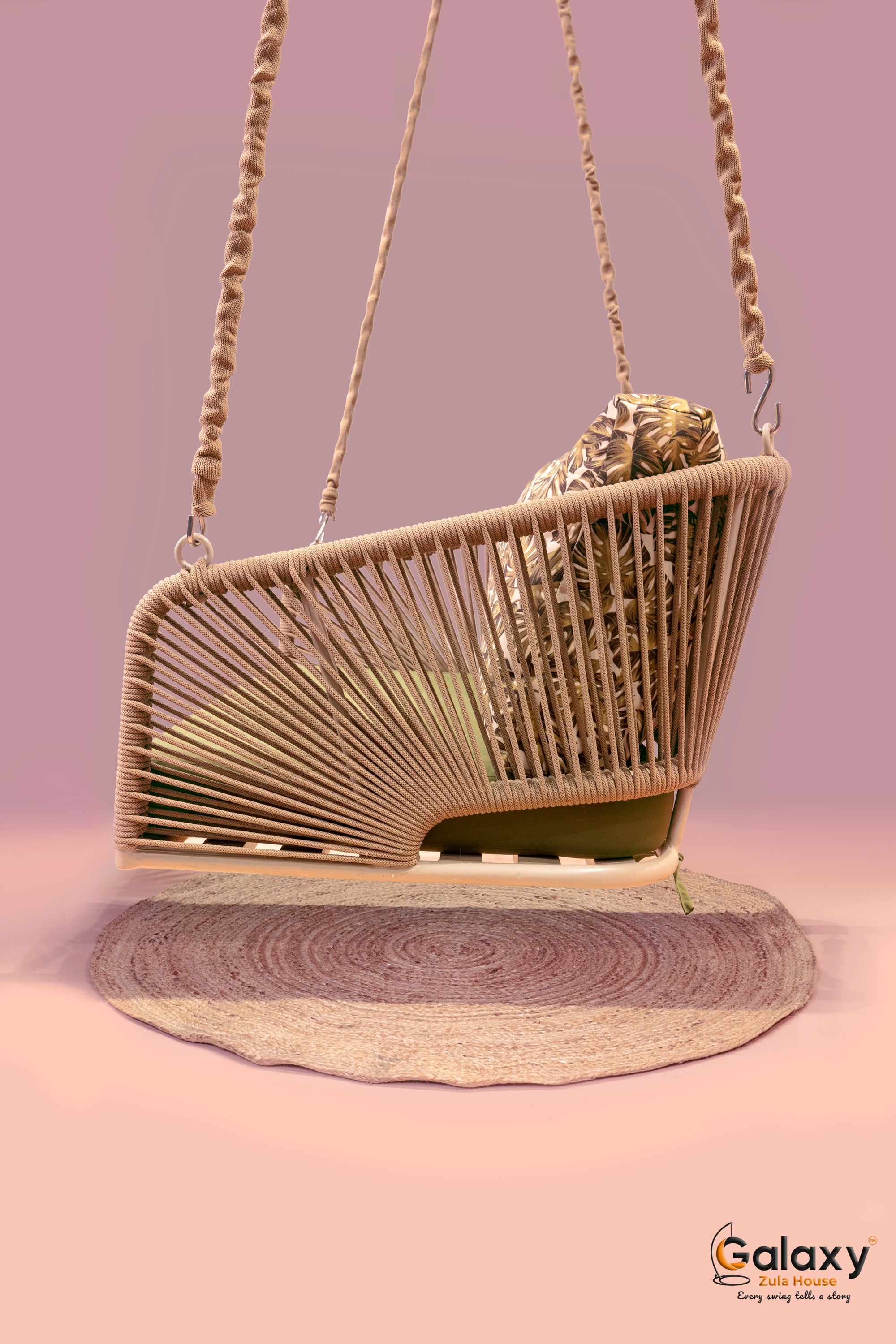 Pinnacle Aluminium Frame Outdoor Swing