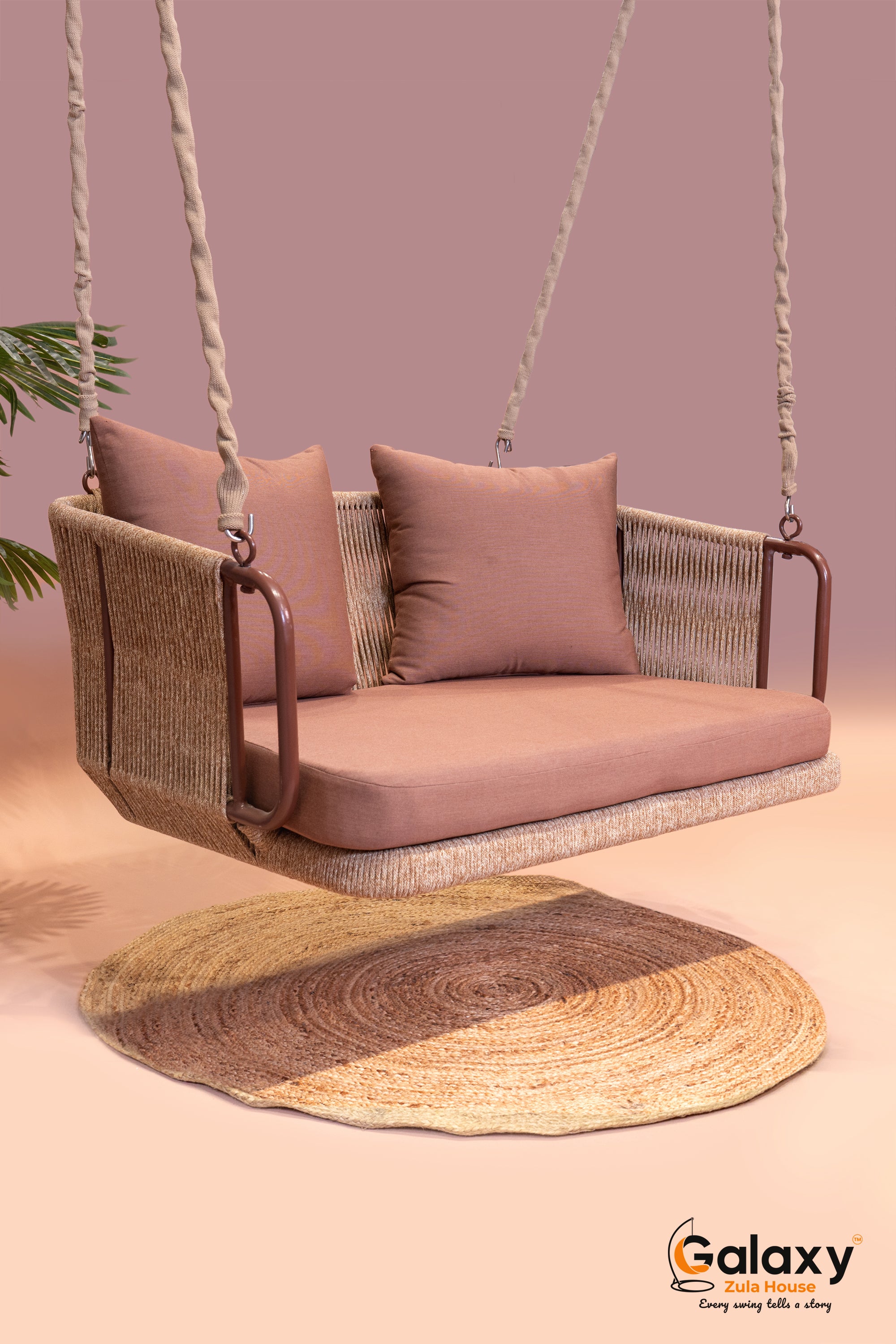 Zenith Aluminium Frame Outdoor Swing