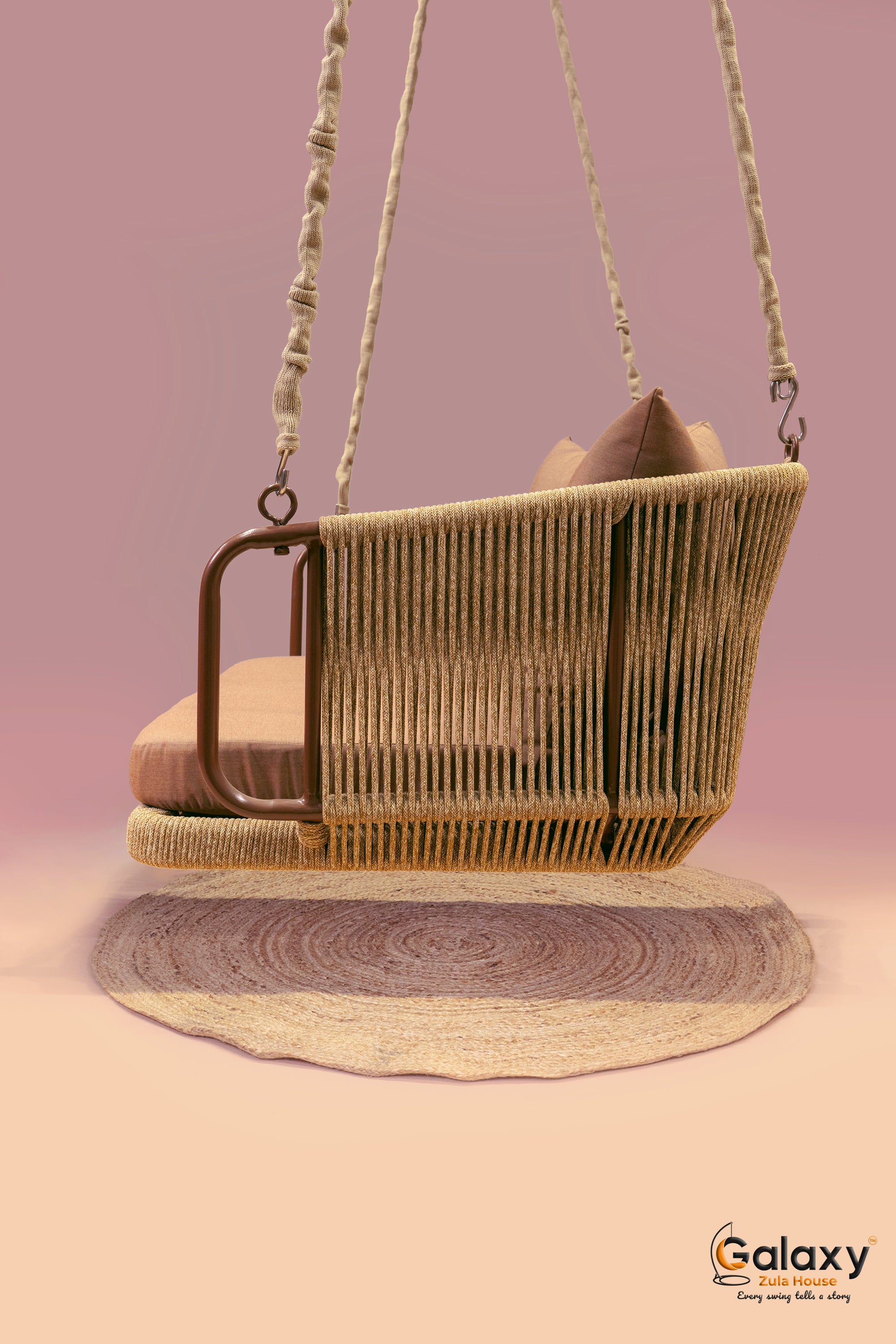 Zenith Aluminium Frame Outdoor Swing