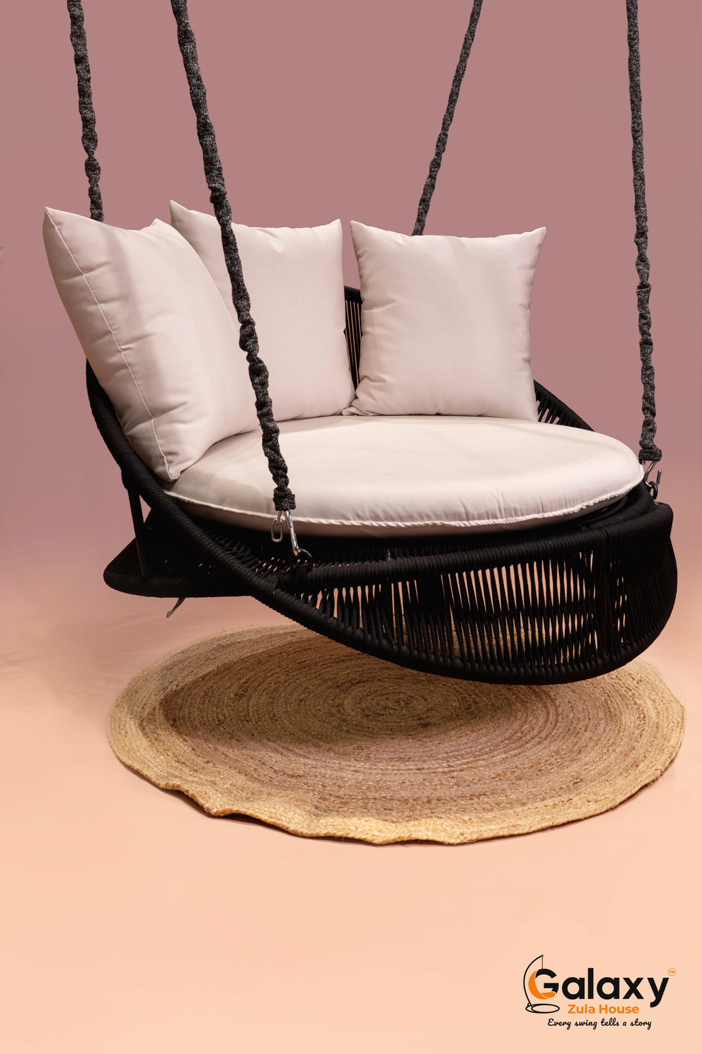 Athena Aluminium Frame Round Swing