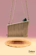 Noble Aluminium Frame Square Single Patti Swing