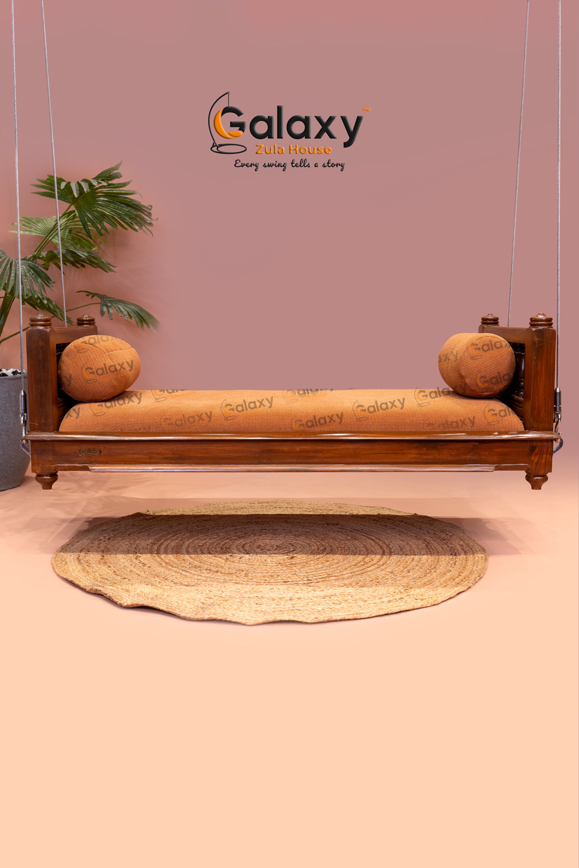 wooden boli khat swing