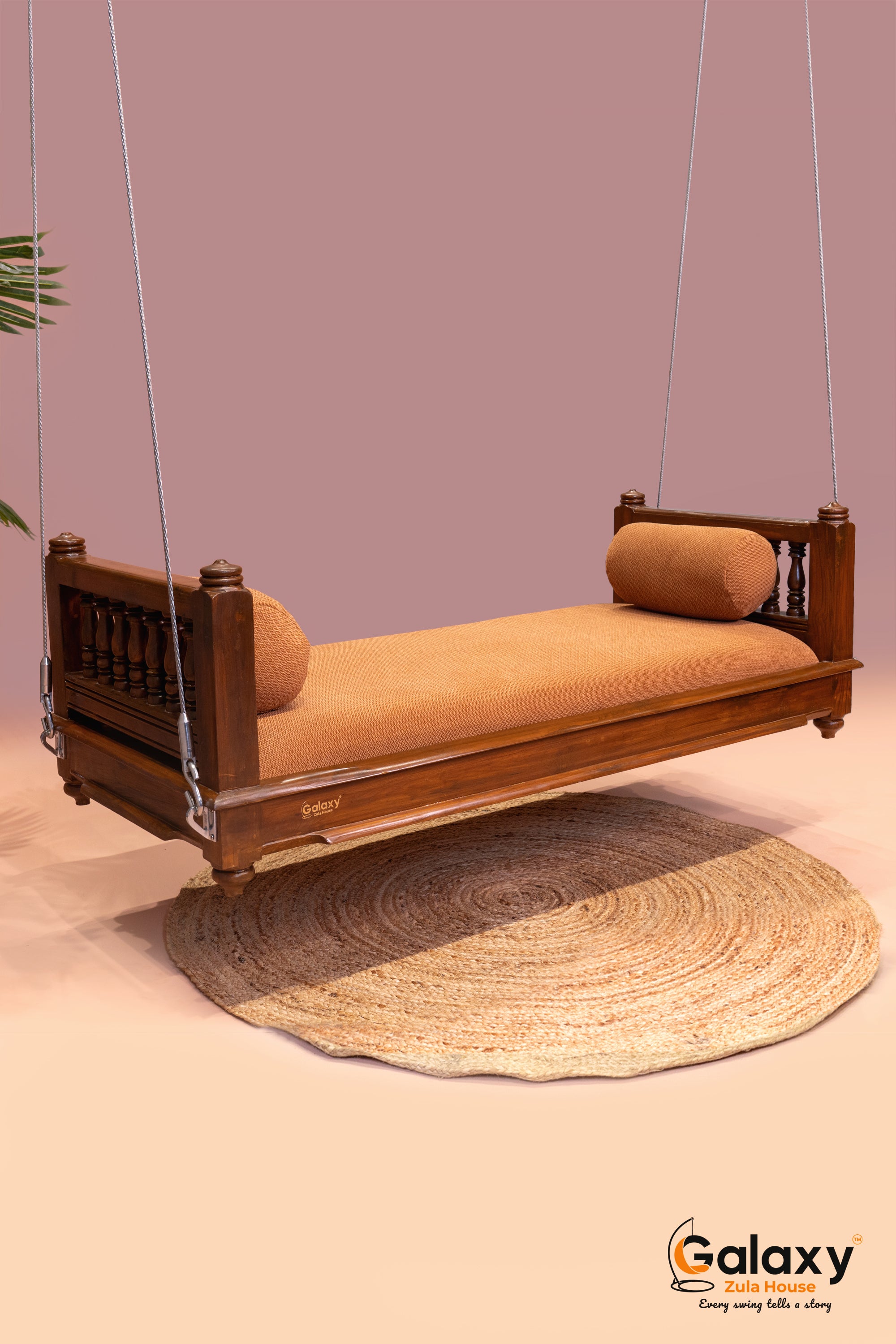 wooden boli khat swing