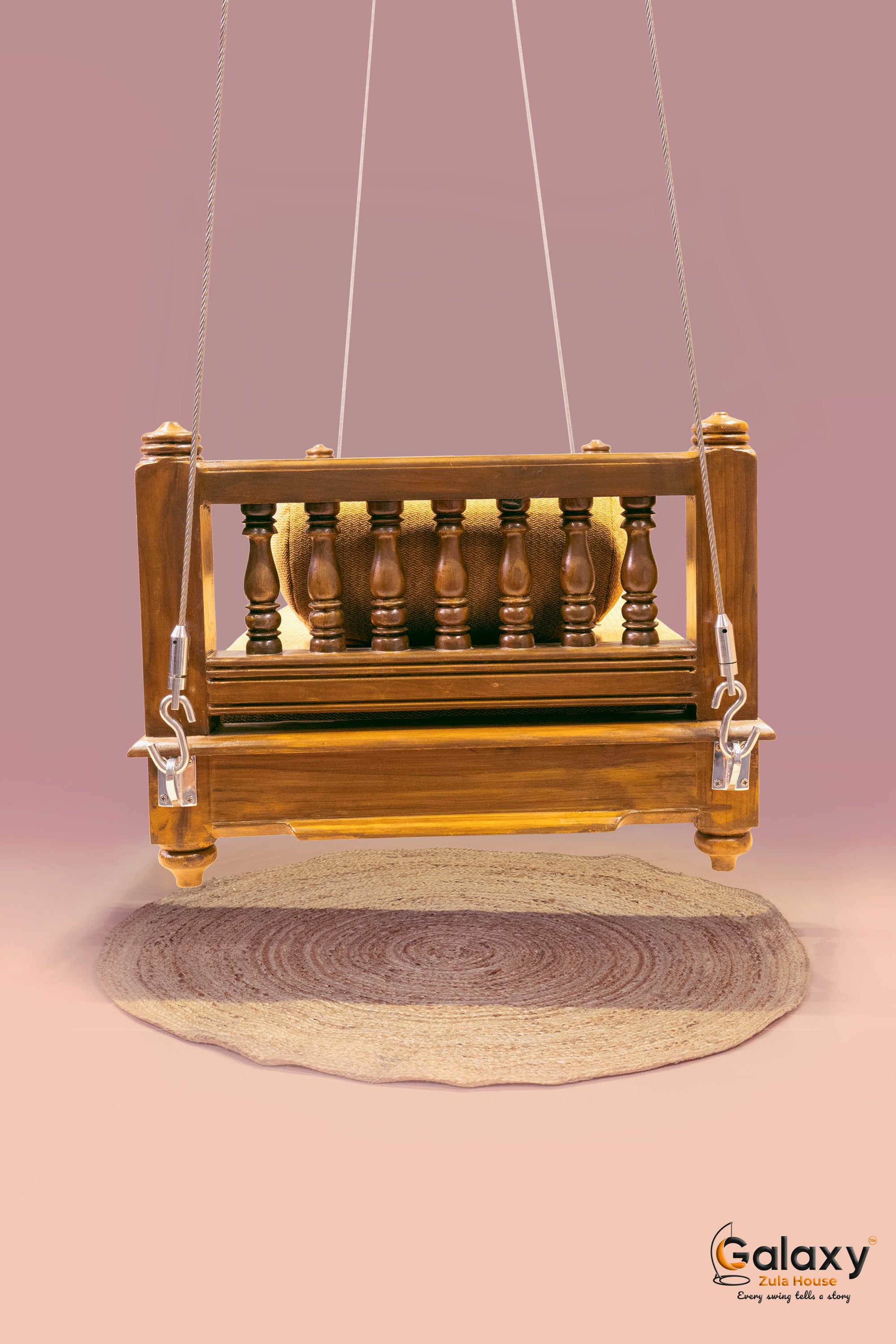wooden boli khat swing