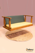 wooden fix back big velan swing