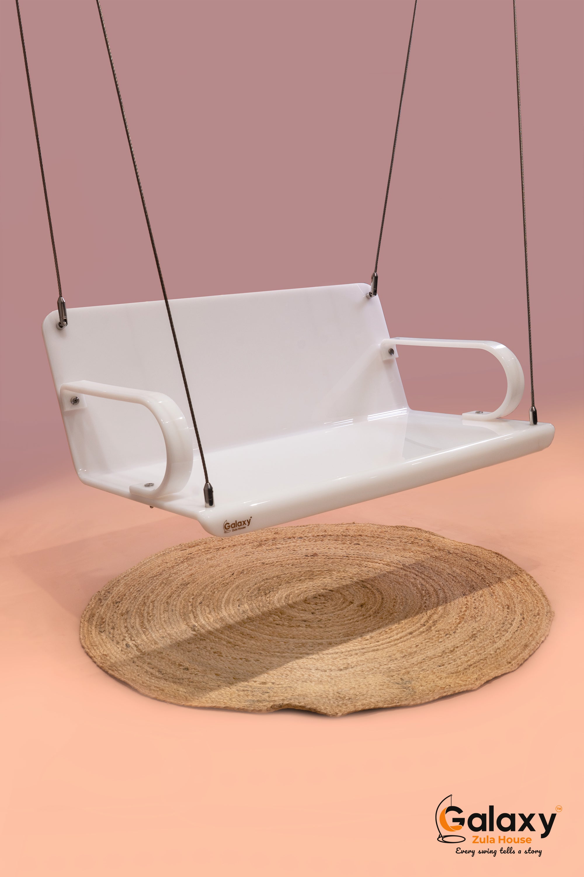 Acrylic milkywhite fix pattern swing