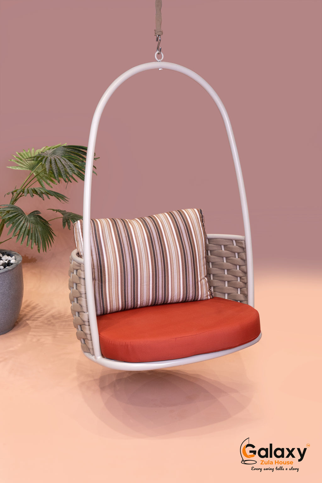 Imperio Aluminium Outdoor Single Swing