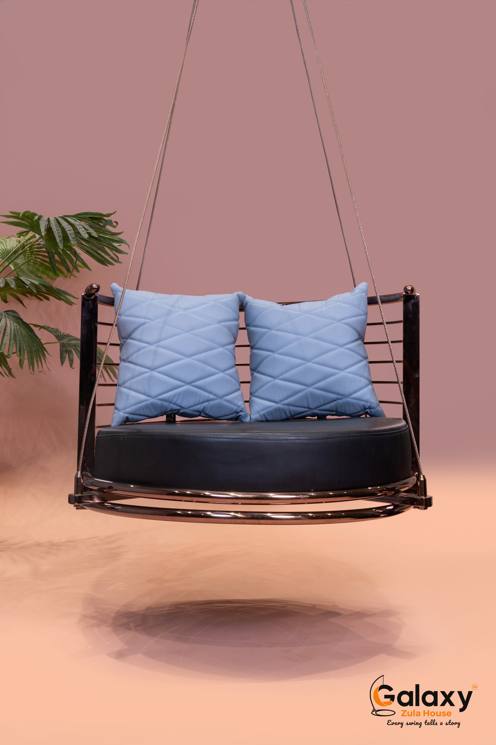 PVD SS 7 Ring Single Swing