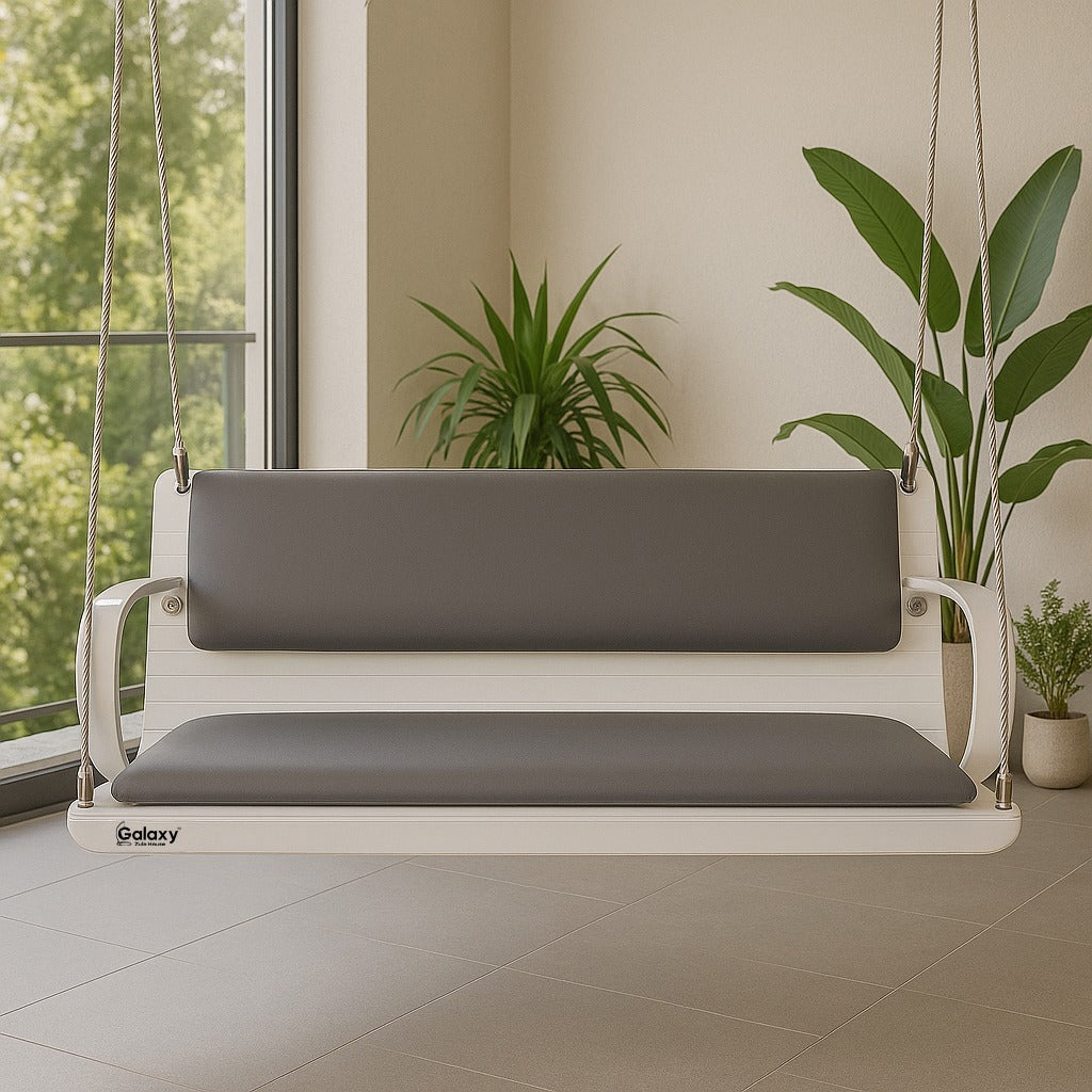 Acrylic Fix Clear White Line Swing