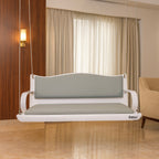 Acrylic Rajwadi Fix Pattern – Milky White Swing